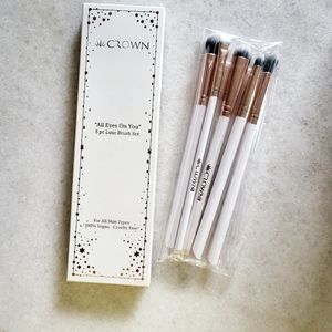 CROWN ALL EYES ON YOU 5PC LUXE BRUSH SET